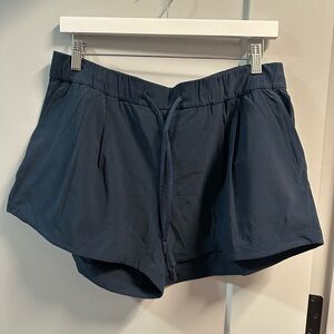 lululemon athletica Navy Blue Athletic Drawstring Shorts